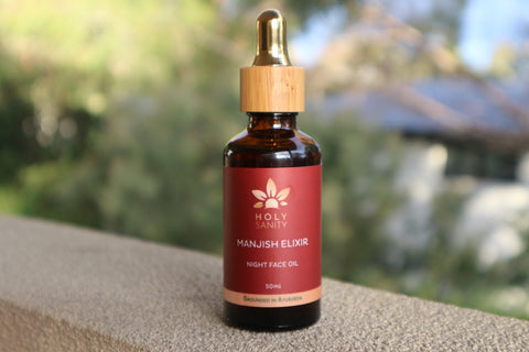 Manjish Elixir Night Face Oil 50ml - Holy Sanity