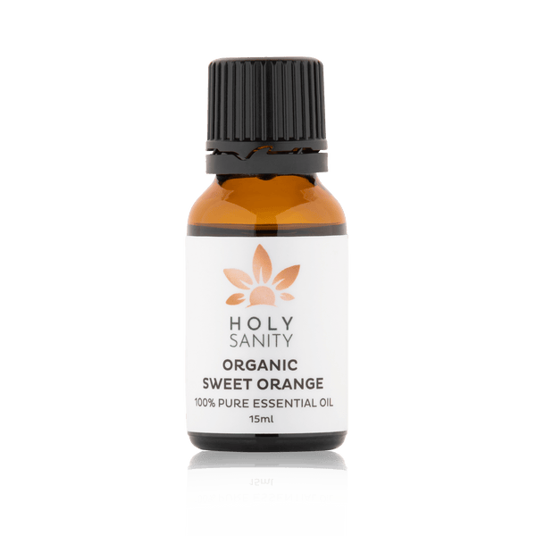 Organic Sweet Orange Essential Oil (15ml) - Holy Sanity 