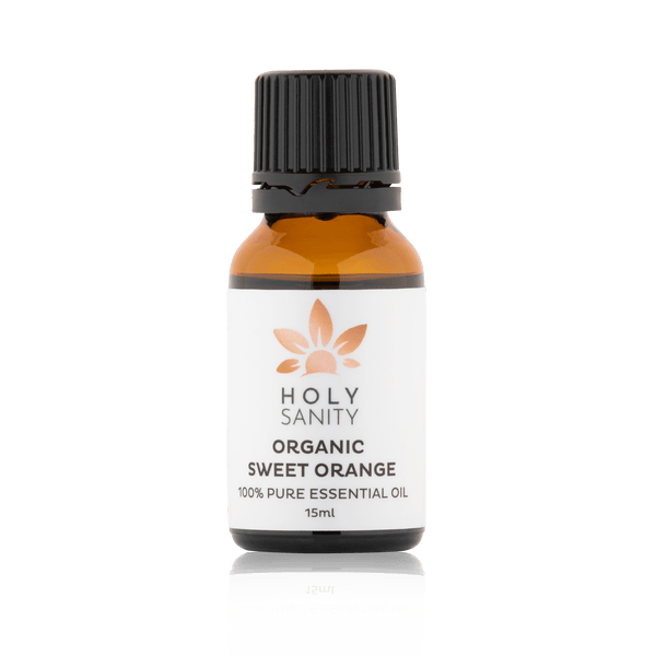 Organic Sweet Orange Essential Oil (15ml) - Holy Sanity