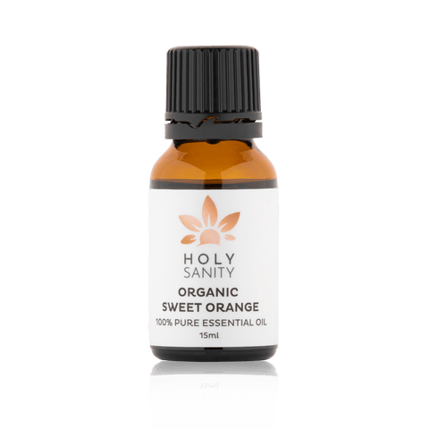 Organic Sweet Orange Essential Oil (15ml) - Holy Sanity 