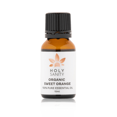 Organic Sweet Orange Essential Oil (15ml) - Holy Sanity