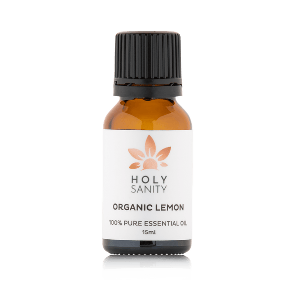 Organic Lemon Essential Oil (15ml) - Holy Sanity