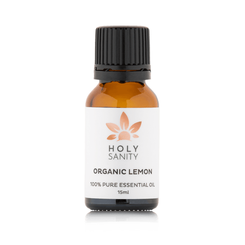 Organic Lemon Essential Oil (15ml) - Holy Sanity 