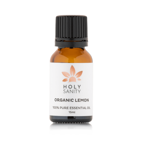Organic Lemon Essential Oil (15ml) - Holy Sanity